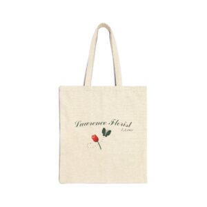 Floral Canvas Tote Bag